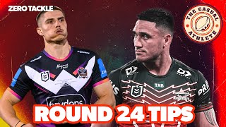 NRL Round 24 TIPS TheCasualAthlete [upl. by Vernon]