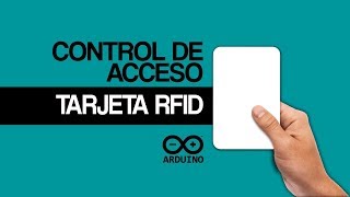 ARDUINO RFID RC522 ▌Control Cerradura Electrica ▌Lector Tarjeta  Llavero ▌ [upl. by Halda]