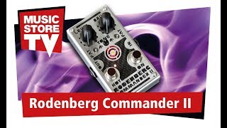 Rodenberg Amplification Commander II Distortion Pedal english [upl. by Narih]