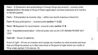 Lecture 2  Patent agent exam 2025 Documents of submission Important forms for Patent agent exam [upl. by Brandenburg]