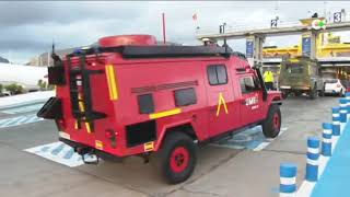 Policía Guardia Civil y UME salen desde Tenerife hacia La Palma [upl. by Naihr323]