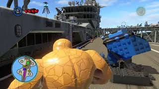 LEGO Marvel Super Heroes Walkthrough Live Level 12 Rapturous Rise [upl. by Lednic]