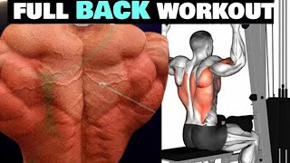 EFFECTIVE EXERCISE TO BUILD A 3 D BACK  FITNESS MANTRA [upl. by Anilok]