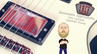 Lace Dissonant Aggressor Bill Kelliher Sig Pickups  Demo [upl. by Renckens]