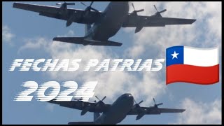 Parada Militar ejército de Chile 2024 Aviación [upl. by Peppel]