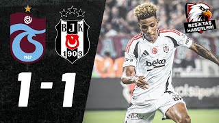 Trabzonspor 11 Beşiktaş  Maç Özeti  Önemli Kareler [upl. by Attebasile763]