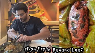 Masala Fish Fry in a Banana Leaf 🍃  Restaurant Recipe  My Kind of Productions [upl. by Barthold]