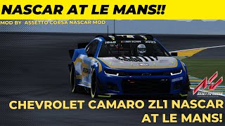 Assetto Corsa Hendrick Motorsports Chevrolet Camaro ZL1  Circuit de La Sarthe Le Mans [upl. by Tillinger]