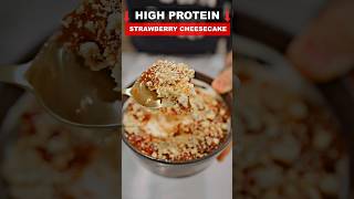 High Protein Strawberry Cheesecake [upl. by Stevy68]