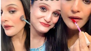 Simple makeup sirf 10mint me bahut hi asan live class me [upl. by Maier]