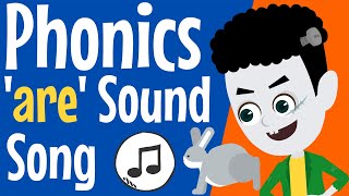 How to Say the are Trigraph  Phonics Song [upl. by Anaitsirc209]