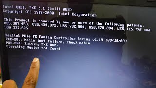 Intel UNDI PXE21 build 083Copyright C 19972000 Intel Corporation Problem Windowsmacnitesh [upl. by Holmen]