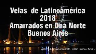 Velas de Latinoamérica 2018 Grandes veleros de América y Europa en Bs As [upl. by Aitnwahs]