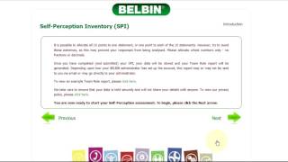 How to complete an individual Belbin questionnaire [upl. by Otrevire130]