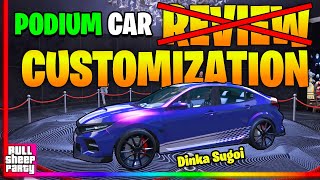 WORTH IT   Customizing The Dinka Sugoi  New Lucky Wheel Podium Car in GTA 5 Online [upl. by Aicilic]