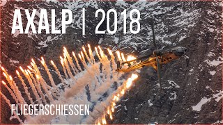 Axalp 2018 Fliegerschiessen  Airshow  F18 Hornet F5 Tiger Patrouille Suisse [upl. by Margarete699]