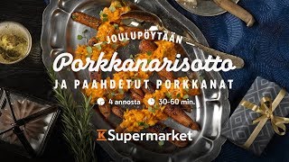 Porkkanarisotto ja paahdetut porkkanat [upl. by Enovahs814]