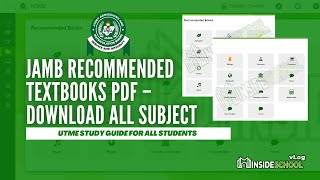 JAMB 2022 Recommended Textbooks PDF – All Subject [upl. by Devlen]