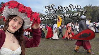 My first REN FAIRE  Abbey Medieval Festival 2024 [upl. by Werd332]