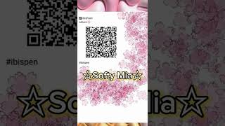 İbis Paint Qr Code Part 4  ☆Softy Mia☆ [upl. by Wightman505]