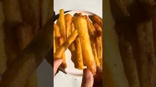 The Secret to Crispy French Fries in 15 seconds 🍟 Shorts foodshorts viralrecipes [upl. by Frankhouse]