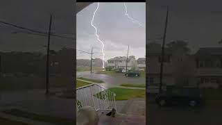 Man struck by lightning revived in New Jersey [upl. by Wurst519]