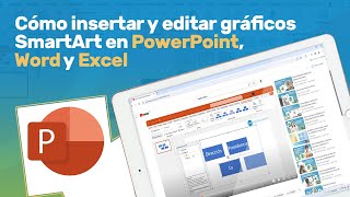 Cómo insertar y editar gráficos SmartArt en PowerPoint Word y Excel [upl. by Hurty]