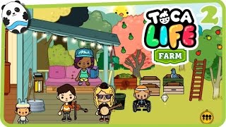 Toca Life Farm Toca Boca Part 2 House  Best App for Kids [upl. by Nnorahs716]