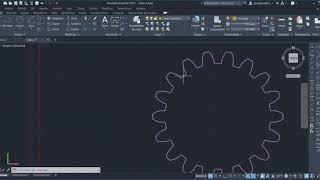 ENGRANE HELICOIDAL como hacer un engrane helicoidal en AutoCAD 2021 [upl. by So]