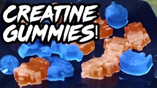 CREATINE GUMMIES Recipe  BUFF DUDES FOOD [upl. by Imoyik]