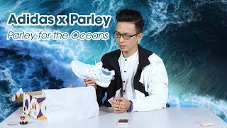 Adidas X Parley Ultraboost 30 white  unbox amp review [upl. by Nylrats]