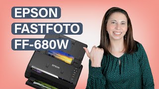 Digitize your photos in seconds with Epson FastFoto FF 680w photo scanner  Photo Scanner Reviews [upl. by Sanbo]