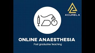 4 Online Anaesthesia 23012022 Pulmonary Function Tests Lung isolation techniques FICB [upl. by Mccarty]