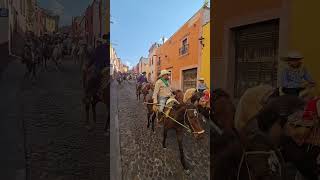 Tradicional Cabalgata a Terreros sanmigueldeallende Guanajuato mexico [upl. by Germaine]