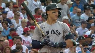 Aaron Judge frappe deux home runs face aux Phillies [upl. by Ahsirtak]