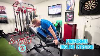 Piriformis Incline Stretch [upl. by Rior]