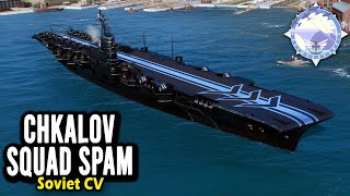 WoWS The Chkalov is my favorite T8 CV [upl. by Afinom752]