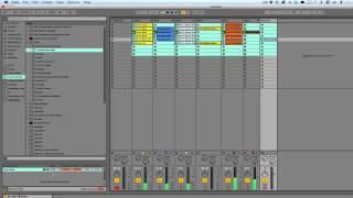 Ableton Tutorial Apply groove to multiple clips [upl. by Werda]