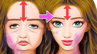 Make Your Forehead Smaller with This Exercise  Fix Big Forehead In 7Mins  Small Forehead Massage [upl. by Eleynad]