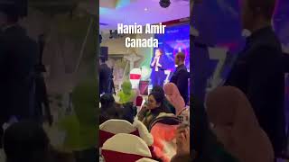 Hania Amir In Canada haniaamir atifaslam love page3studio pakistanimusician couplegoals [upl. by Anaej947]