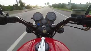 Honda cbx 1000 61 straight pipe POV ride F1 sound [upl. by Atiuqet]