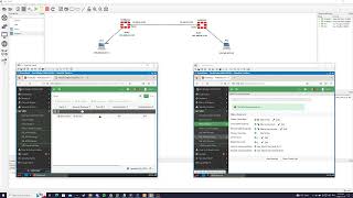 FortiGate GNS3 NSE4  How to configure a SitetoSite VPN [upl. by Drehcir793]