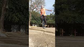 Unicycles unicycling penny farthing high wheel mike arotsky thailand temple talks about jealously [upl. by Nolyaw450]