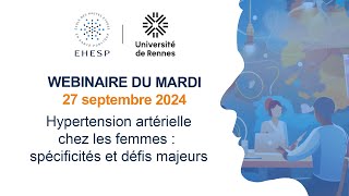 Hypertension artérielle chez les femmes  spécificités et défis majeurs [upl. by Carli]