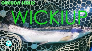 Oregon series  Wickiup Reservoir Kayak Fishing [upl. by Pages]