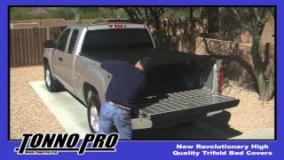 TonnoPro TriFold Tonneau Cover  Installation Guide [upl. by Nnywg]