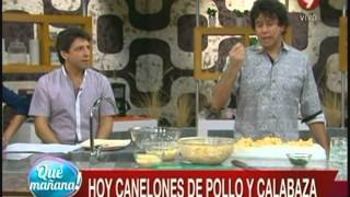 Canelones de pollo y calabaza [upl. by Dunham]