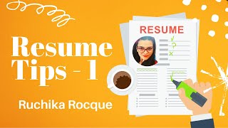 Resume Tips from a Microsoft Recruiter 💙  Part 1 [upl. by Pulsifer]