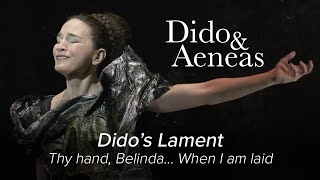 Didos Lament Thy hand Belinda When I am laid – DIDO amp AENEAS Purcell – Gran Teatre del Liceu [upl. by Sheeran]