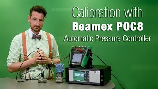 Pressure calibration with Beamex POC8 Automatic Pressure controller  Beamex [upl. by Acire613]